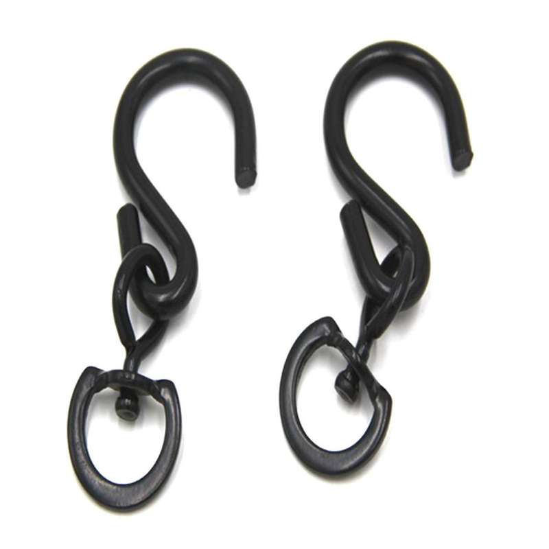 4 Pcs Swivel Plant Hanger Pots Hooks Heavy Duty Hanging Plant Hook 360 Degrees Swivel Metal Hooks fo
