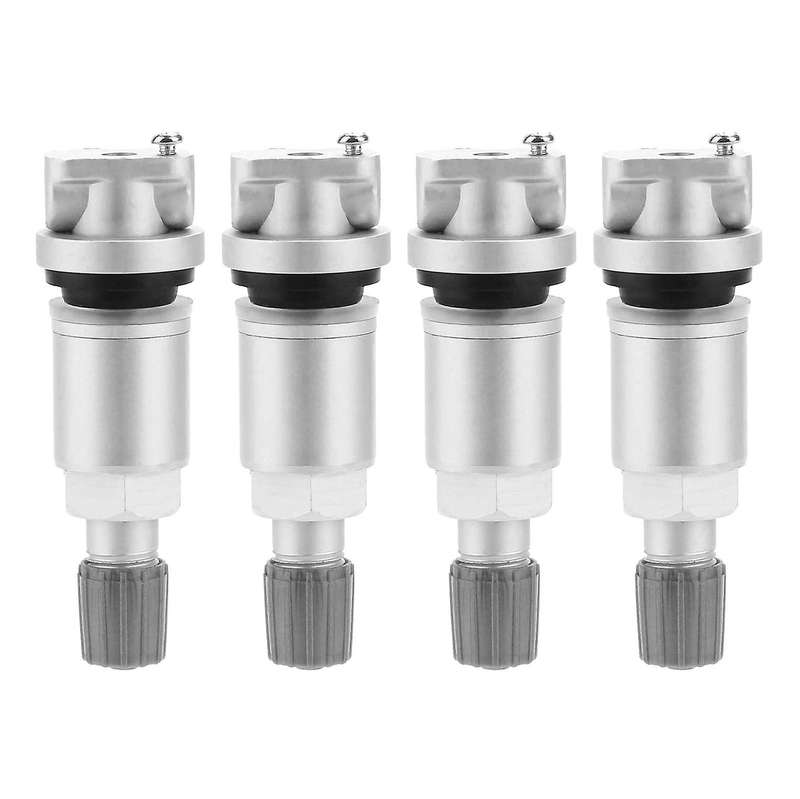 4 Pcs TPMS Tire Valve Tire Pressure Sensor for VDO 407 Tire Pressure Monitoring Systems