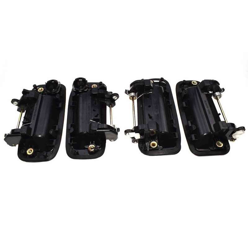 4 PCS(Front Rear Left Right)Outside Outer Exterior Door Handle for Toyota Corolla 1988-1992 69210-1