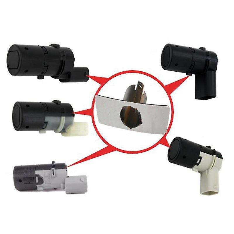 4 Pcs/Lot Car Parking Sensor Mounting Holder Bracket 66206989069 7H0919275E for - E38 E39 E46 X5 E53