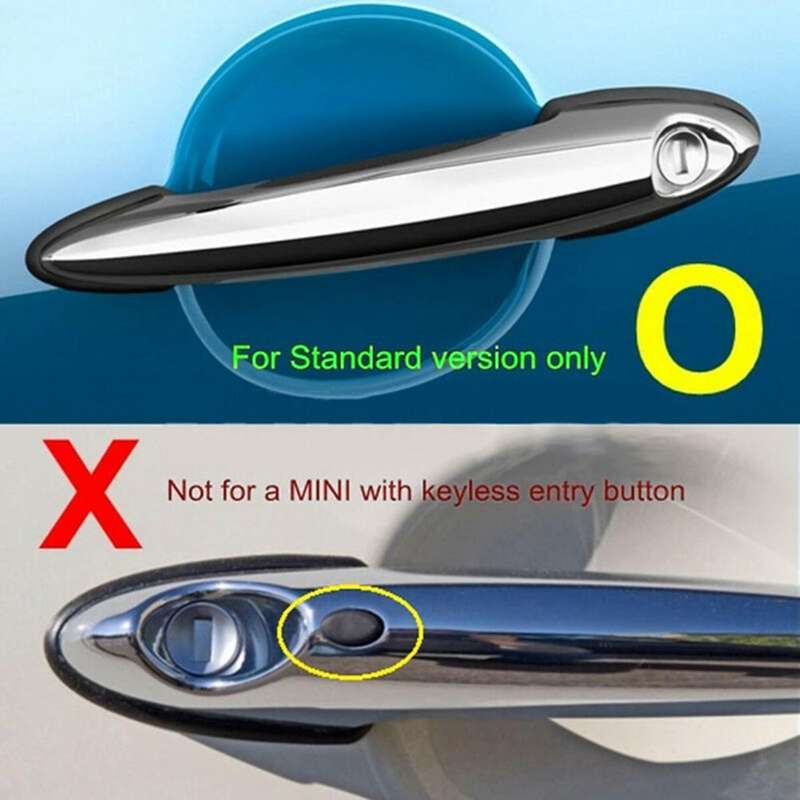 4 Pcs/Set Car Door Handle Covers Fits for MINI R60 COUNTRYMAN S 11-16 Modles