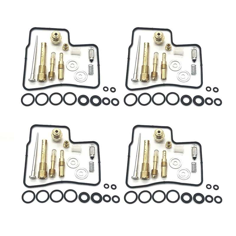 4 Piece Carbohydrate Carburetor Reconstruction Repair Kit for VT700 VT750 VT1100 VF1000