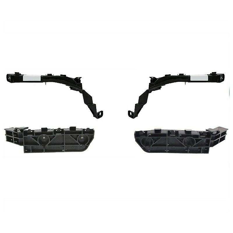 4 Pieces Efront Headlights and Bumper Brackets Set for 2007-2011
