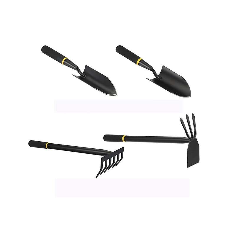 4 Pieces Of Manganese Steel Gardening Shovel