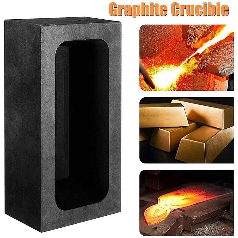 4 Pieces Graphite Embedded Mold Stirring Rod Set 5 in 1 Graphite Casting Mold Coin Combination Metal