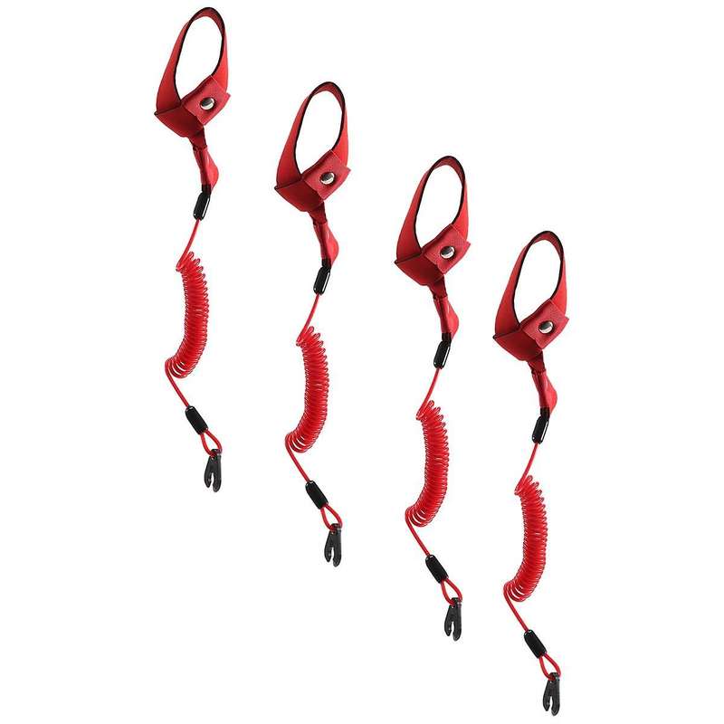 4 Pieces Outboard Lanyard Universal Outboard Switch Keys Universal Safety Boat Motor Outboard Suit f