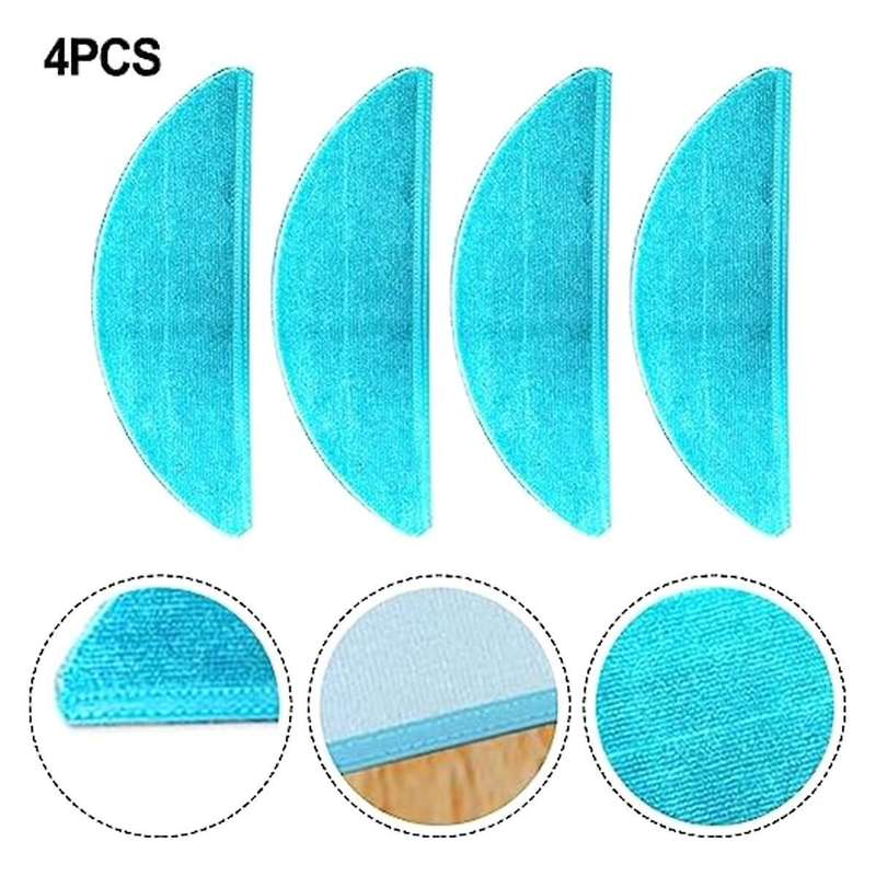 4 Pieces Of Washable Microfiber Cloth for Spare Parts Of 7490 Eternal Vacuum Cleaner.