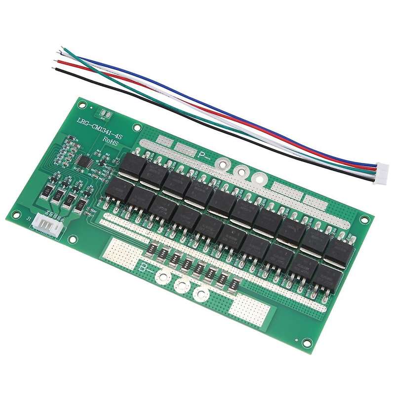 4 Series 200A Same Port Protection Plate Lithium Battery Protection Plate Balanced 18650 Polymer As