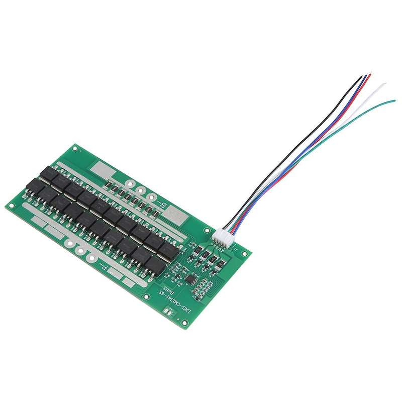 4 Series 200A Same Port Protection Plate Lithium Battery Protection Plate Balanced 18650 Polymer As