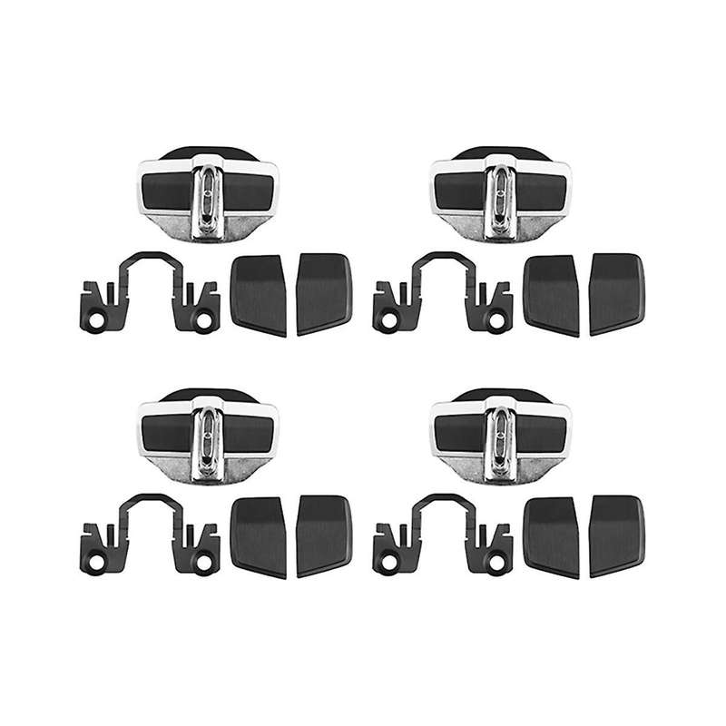 4 Sets Door Stabilizer Door Lock Protector Latches Stopper Covers for Kicks All Series