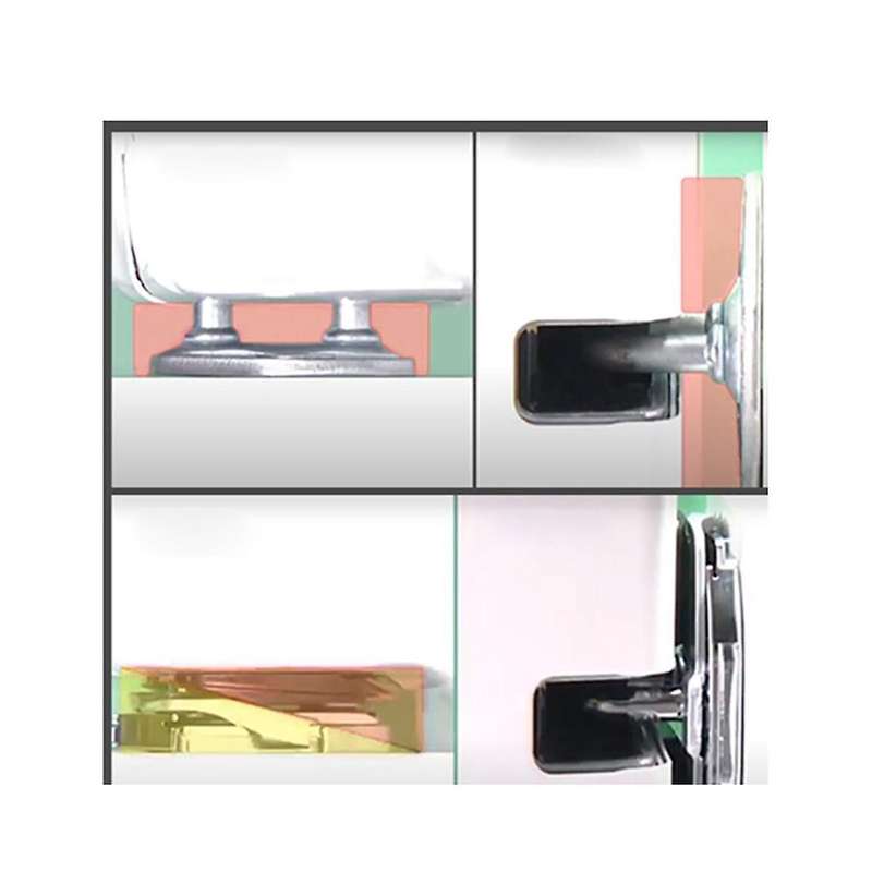 4 Sets Door Stabilizer Door Lock Protector Latches Stopper Covers for Kicks All Series