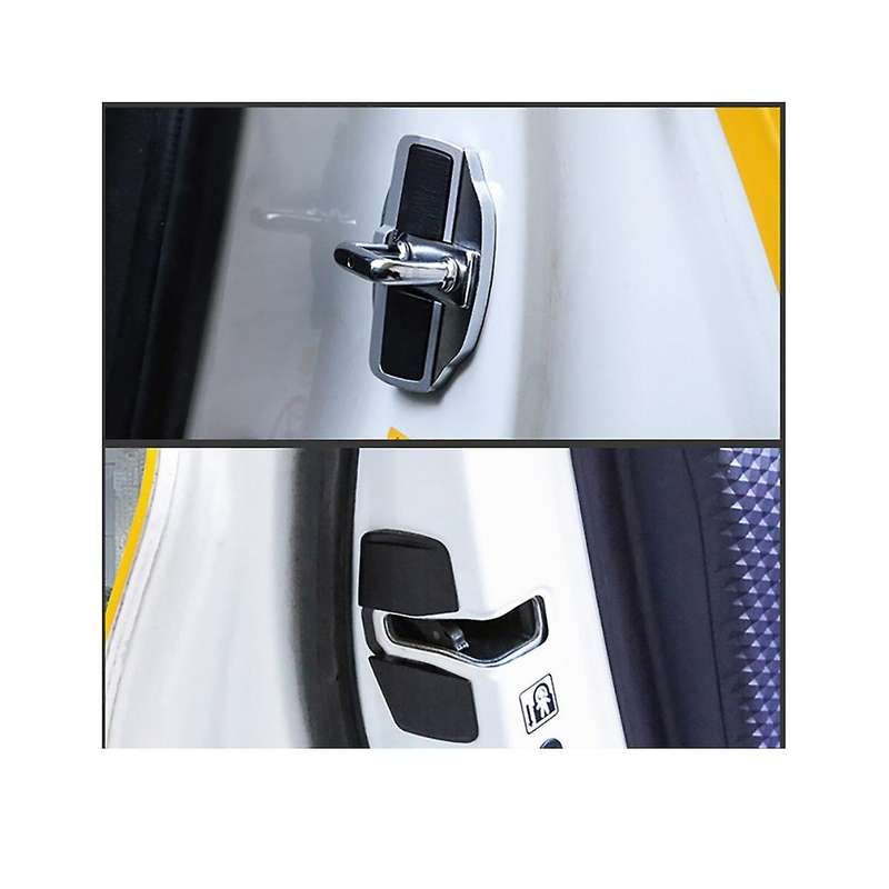 4 Sets Door Stabilizer Door Lock Protector Latches Stopper Covers for Kicks All Series