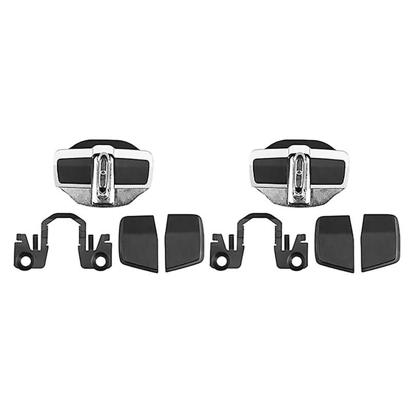 4 Sets Door Stabilizer Door Lock Protector Latches Stopper Cover for Land Cruiser Lc200 4000 4500 5