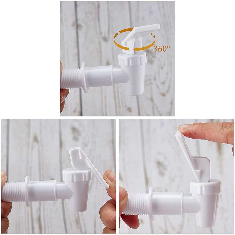 4 Sets Replacement Cooler Faucet Water Bottle Jug, Dispenser Tap Spigot Spout Water Beverage Lever P