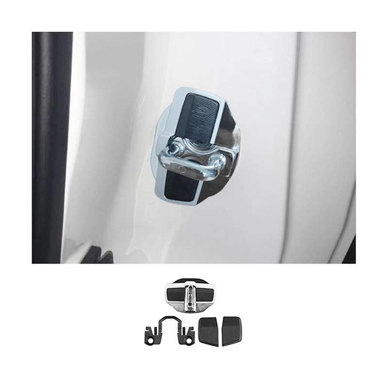 4 Sets Door Stabilizer Door Lock Protector Latches Stopper Covers for Patrol Teana Toura
