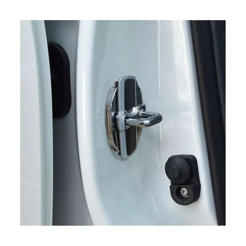 4 Sets Door Stabilizer Door Lock Protector Latches Stopper Covers for Patrol Teana Toura