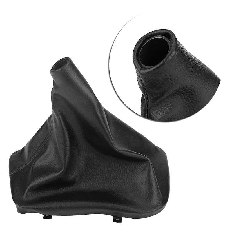 4 Speed Car Gear Shift Knob Shifter Lever & Leather Boot Cover for W123 W140 W202
