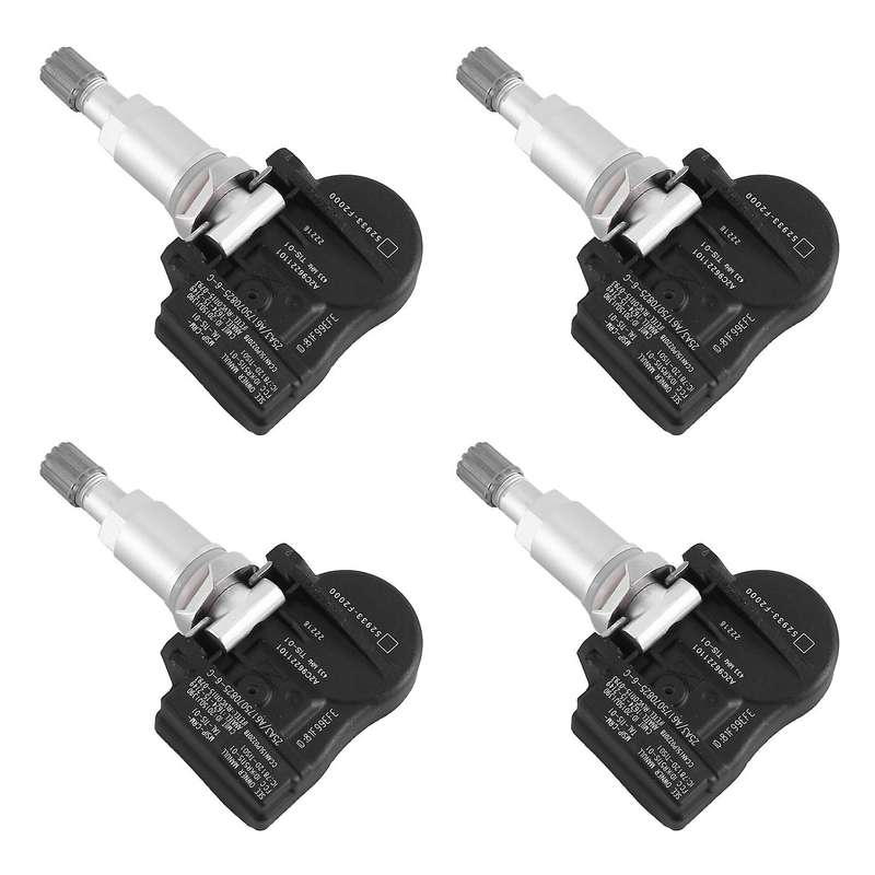 4 Tire Pressure Sensor TPMS 52933-F2000 for 52933F2000
