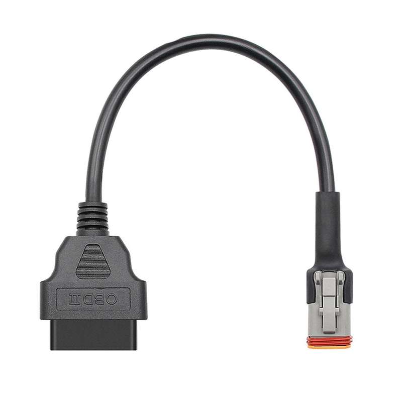 4 to 16 Pin OBD Adaptors Motorcycle Diagnostic Cable OBD2 Extension Connector for Softail Touring St