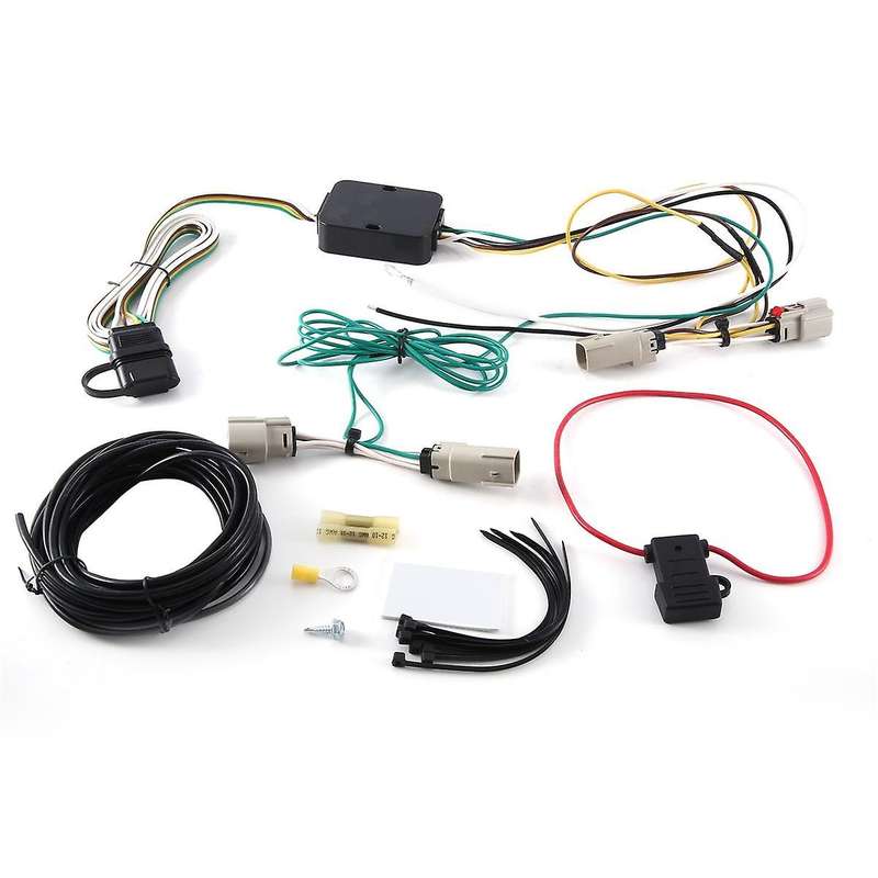 4 Way Trailer Wiring Harness Connector Plug 56471 118867 for W/o Led Taillights 2021-2023