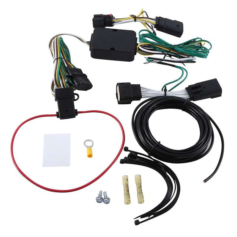 4 Way Trailer Wiring Harness Connector Plug 56407 118786 for Wrangler Jl 2018-2022
