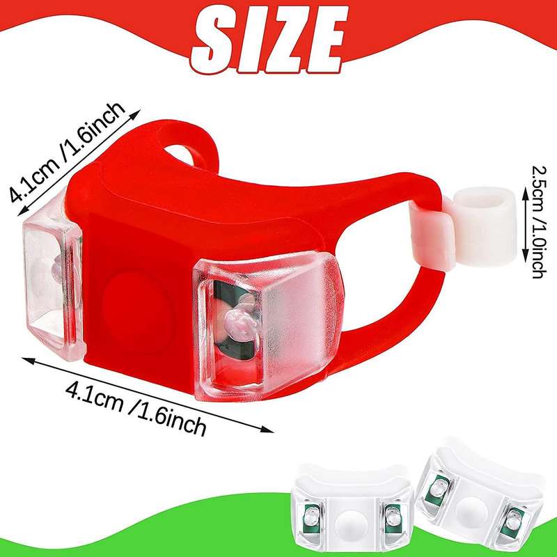 4 x LED Boat Navigation Lights for Boat Yacht Motorboat Bike Hunting Night Running Fishing (Red, Gre