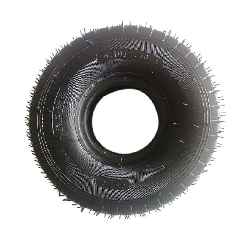 4.10/3.50-4 Outer Tyre 410/350-4 Pneumatic Wheel Tire for Electric Scooter, Trolley Accessories
