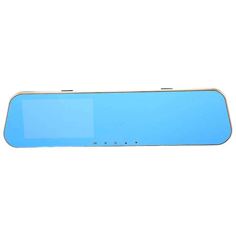 4.3 Inch Car 1080P Hd Dvr Camera Rear View Mirror Dual Camera Dual Recording Driving Recorder Night