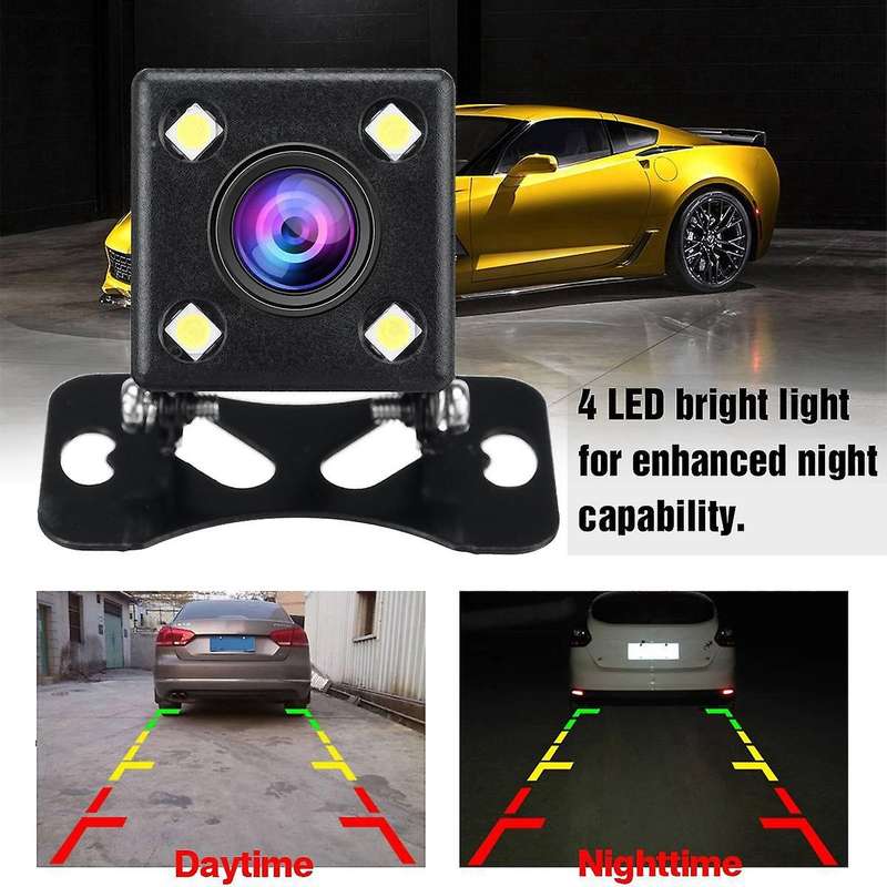 4.3 Inch HD Car Rear View Backup Monitor Waterproof Reversing Camera Night Vision Backup Camera Park