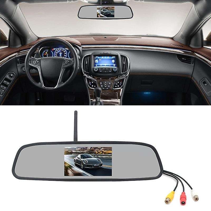 4.3 Inch HD 800X480 Car Wireless Wifi Video Player Monitor Interior Rear View Mirror with Night Reve