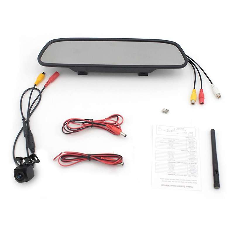 4.3 Inch HD 800X480 Car Wireless Wifi Video Player Monitor Interior Rear View Mirror with Night Reve