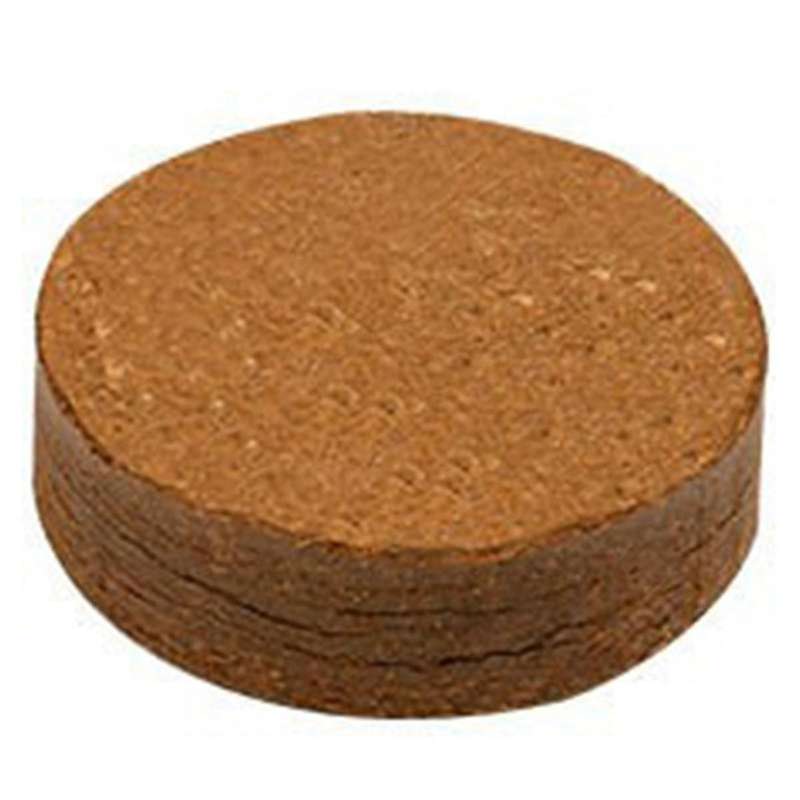 4.5x1.5cm Premium Quality Coir Compressed 100% Organic Coir Tiles with Low EC and PH Balance for Pl