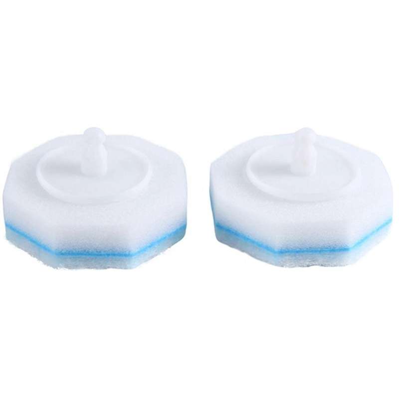 40 Counts Upgraded Toilet Brush Wand Disposable Toilet Cleaning Wand Refills Bowl Scrubbers Heads