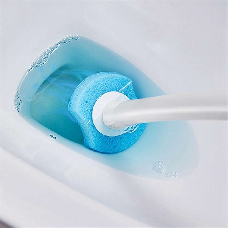 40 Disposable Toilet Brushes In Three Scents, Household Toilet Cleaning Brush Replacement Heads, Wa