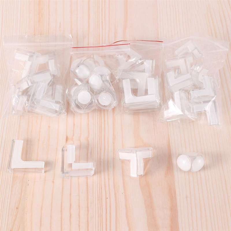 40 Pack Corner Protector,protectors Guards Furniture Corner Guard & Edge Safety Clear and Transpare
