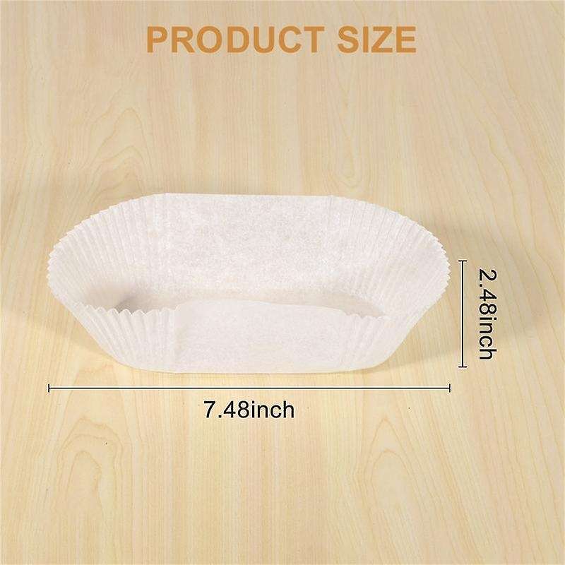 40 Pack Greaseproof Loaf Tin Liners Straight Edge Baking Parchment Paper Non Stick Cake Pans Cake Ti