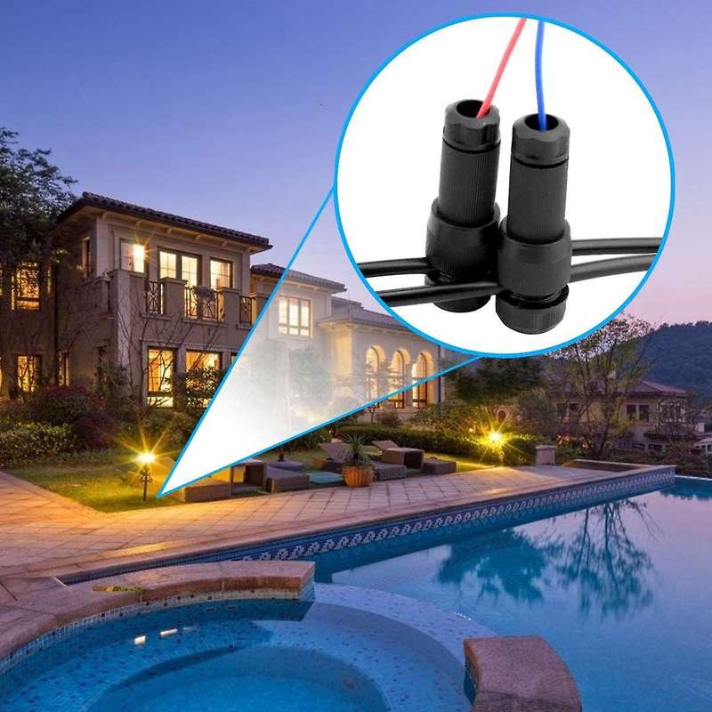 40 Pack Low Voltage Landscape Lighting Wire Connector Landscape Light Outdoor Path Light Used in Con