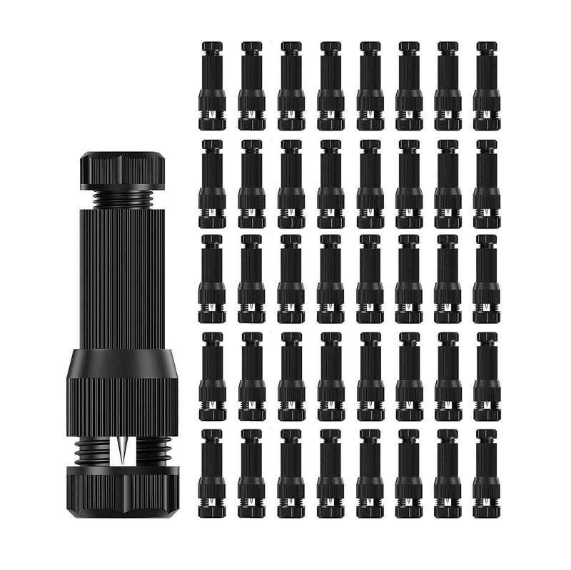 40 Pack Low Voltage Landscape Lighting Wire Connector Landscape Light Outdoor Path Light Used in Con