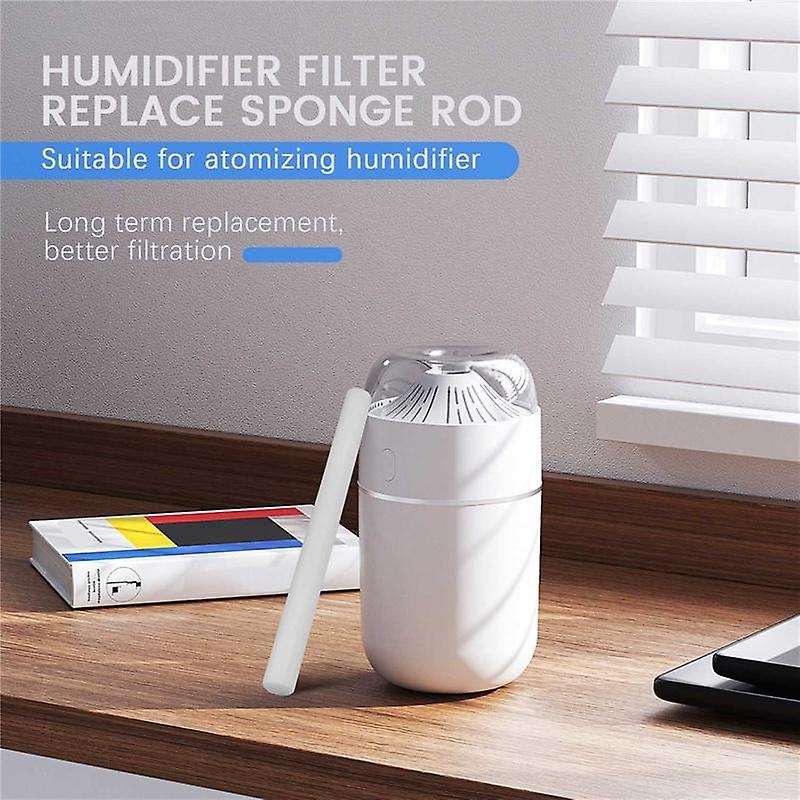 40 Pcs Car Humidifier Sticks Cotton Filter Refill Sticks Filter Replacement Wicks for Portable Ultr