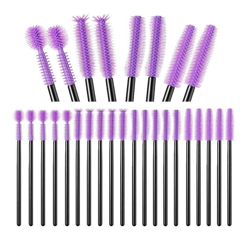 40 Pcs Nook and Cranny Sewing Machine Cleaning Brushes, Reusable Silicone Dense Bristles Cleaning Br