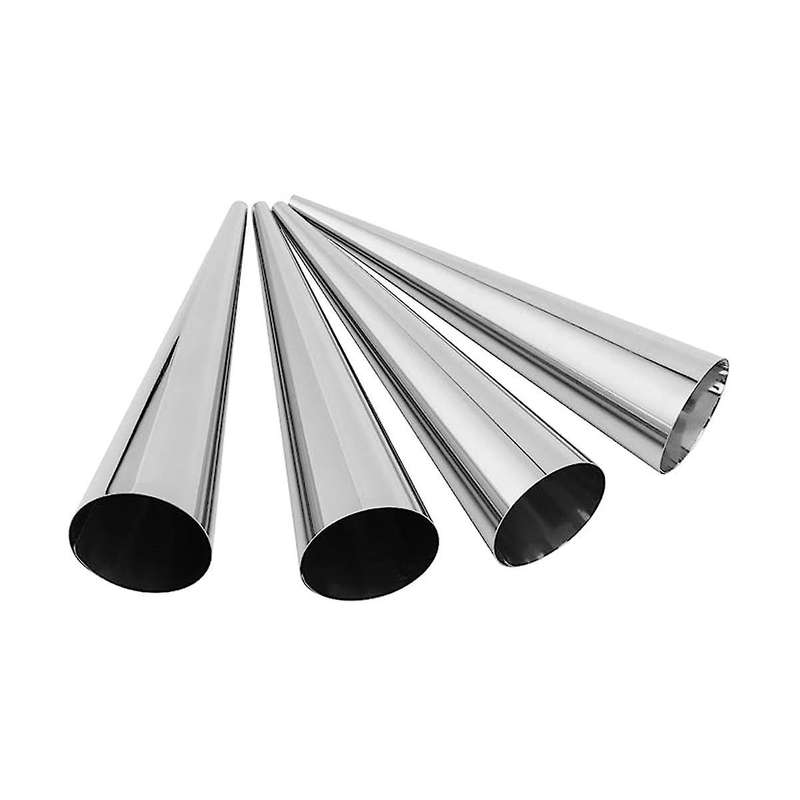 40 Pcs Cream Horn Forms, Stainless Steel Cannoli Tubes, Cream Roll Horn Molds Cream Horn Metal Cone