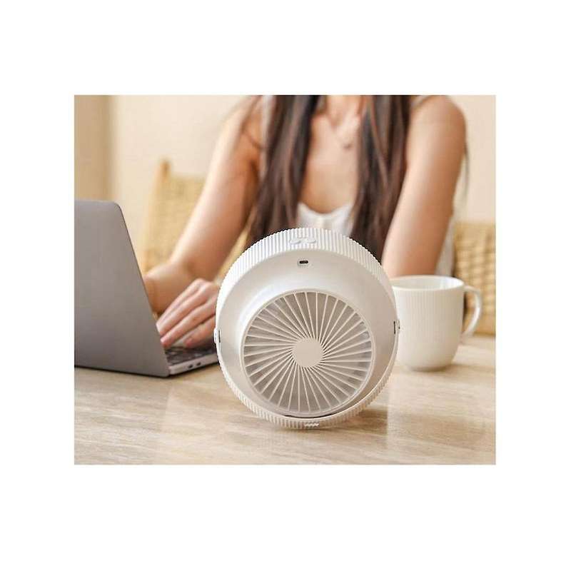 4000mah Camping Tripod Fan Light Usb Rechargeable Mini Fan Multi-function Digital Display Portable