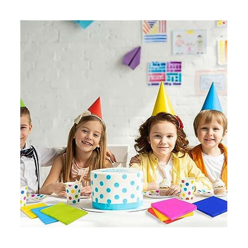 400 Count Cocktail Napkins Disposable Napkins Double Layer Printed Paper Napkins Facial Tissue for H