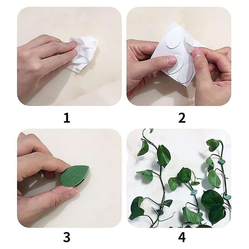 40 Pieces Plant Climbing Wall Fixture,Invisible Plant Climbing Wall Fixture,Plant Vine Traction Clip