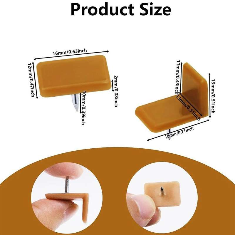 40 Pieces -in Drawer Glides and Slides Furniture Glide Plastic Drawer Glide with Nail for Repairing