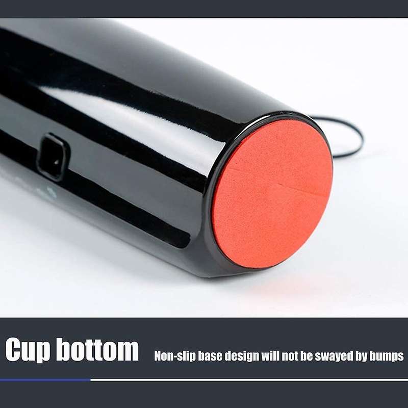 400Ml Car Electric Bottle, Portable Car Kettle Stainless Steel Heating Cup with Indicator Light for