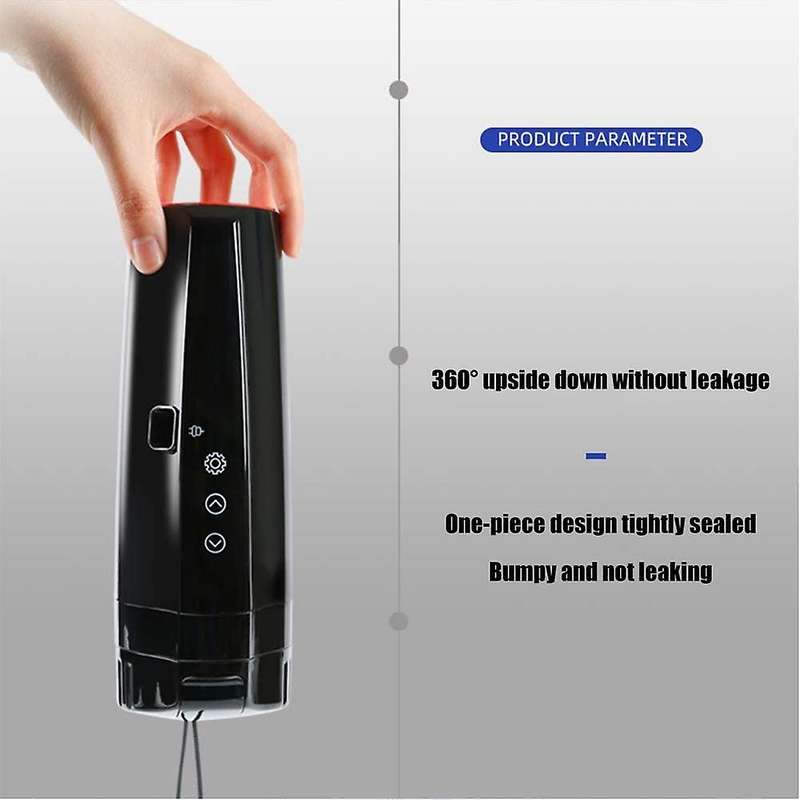 400Ml Car Electric Bottle, Portable Car Kettle Stainless Steel Heating Cup with Indicator Light for
