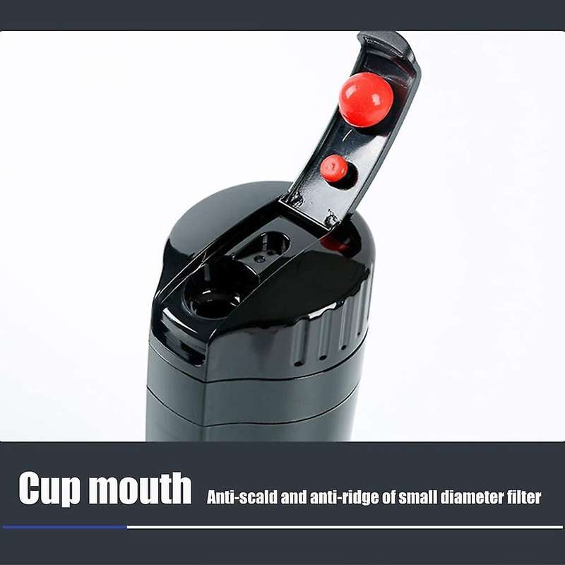 400Ml Car Electric Bottle, Portable Car Kettle Stainless Steel Heating Cup with Indicator Light for