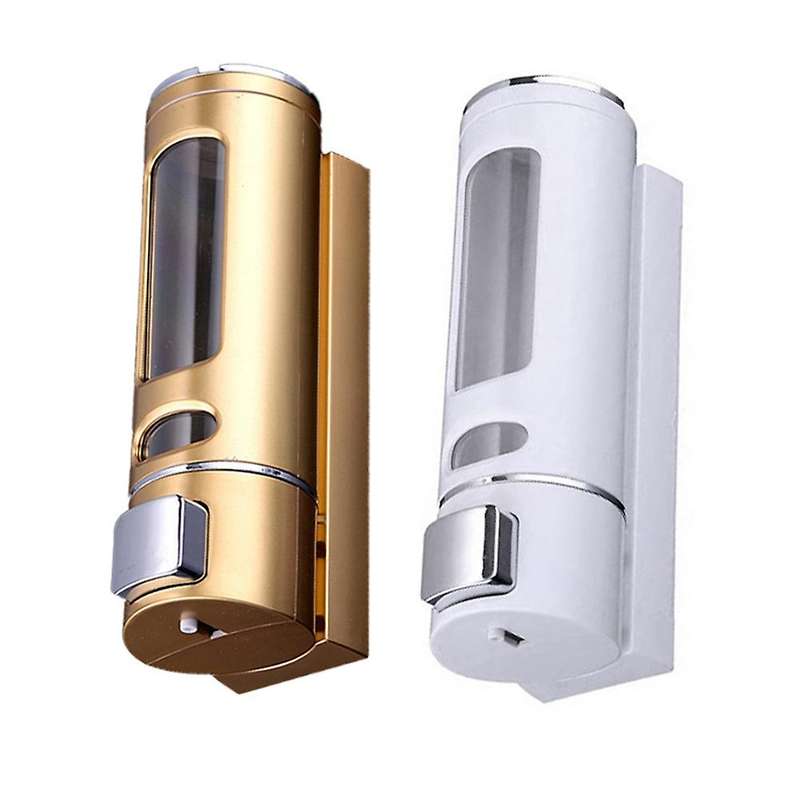 400ml Soap Dispenser Wall-mount Shower Bath Shampoo Dispenser Liquid Soap Container Bathroom Washro