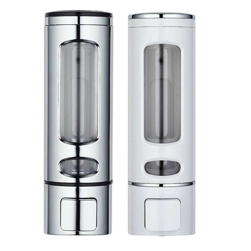 400ml Soap Dispenser Wall-mount Shower Bath Shampoo Dispenser Liquid Soap Container Bathroom Washro